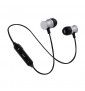 Ecouteurs Bluetooth Metal pour CROSSCALL CORE?X4 Smartphone Sans Fil Telecommande Son Main Libre INTRA-AURICULAIRE Universel - ARGENT