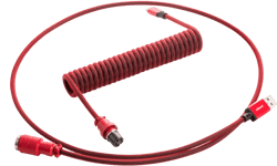 CableMod Pro Coiled Cable - Republic Red