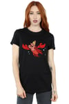 The Little Mermaid Sebastian Bubbles Cotton Boyfriend T-Shirt