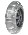 Swede-Wheel Inline-hjul 75x24x08 mm, PVC, transparent