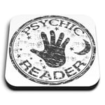 Square MDF Magnets - BW - Psychic Reader  #39814