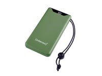 Intenso 7332037, 10000 Mah, Litiumpolymer (Lipo), Strömförsörjning, Quick Charge 3.0, 3,7 V, 20 W, Grön