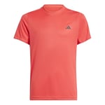 adidas Boy's Boys Club Tennis T-Shirt, Semi Lucid Red, 7-8 Years