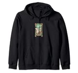 The Artist Tarot Card Fairy Artists Zip Hoodie