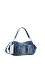 Desigual Jean, Accessoires Sac À Main en Denim Femme, Bleu, One Size