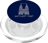 Formule d'énergie libre Cathédrale Physique Mathématiques PopSockets PopGrip pour MagSafe