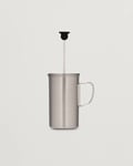 Snow Peak French Press Coffee Maker Titanium