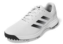 adidas Homme Traxion Response Golf Shoes 5 Chaussures, FTWR White Core Noir Argent métallisé, 38 EU