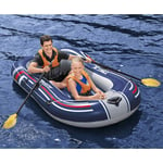 Bestway Canot gonflable Hydro-Force avec pompe et rames Bleu bateau à rames