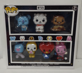 BT21 7 Pack Funko Pop! Barnes & Noble Exclusive Figure Set Lot