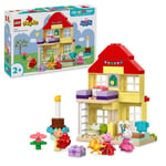 LEGO DUPLO Peppa Pig Birthday House Playset, Toddler Learning Toys f (US IMPORT)