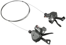 Shimano SL-4700 Tiagra Rapidfire shift lever set for flat bar,10-speed, double