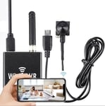 WIFI Spionkamera, superliten lins, mikrofon, 1080p full hd, MicroSD DVR lagring