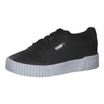 PUMA Carina 2.0 PS, Basket Garçon, Black Black Silver, 28 EU