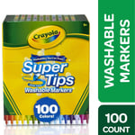 CRAYOLA Washable Markers Felt Tips Colouring Pens Art School Fine Brush Paint UK