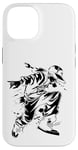 Coque pour iPhone 14 Breakdance Streetdance pour garçons