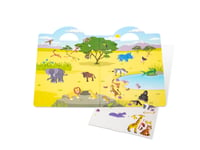 Reusable Puffy Stickers Playset Safari