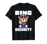 Ring Security Ring Bearer Rehearsal Dinner Wedding T-Shirt