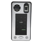 Home Video Doorbell 2-Wire System 7in 2 Monitors Fingerprint Password IC Card U