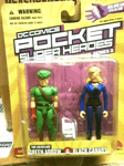 DC POCKET SUPER-HEROES :  SILVER AGE GREEN ARROW & BLACK CANARY  2 FIGURE PACK