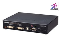 ATEN KE6940AIT - KVM / lyd / seriell / USB-svitsj