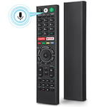 Télécommande de Remplacement Vocal pour Sony TV Remote，pour Sony TV Sony Bravia TV，pour Tous Les téléviseurs intelligents Sony 4K Ultra HD LED LCD HD