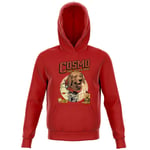 Guardians of the Galaxy Cosmo The Space Dog Kids' Hoodie - Red - 3-4 Years