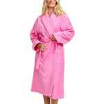 Damella Unisex Torekov Robe Rosa Mønster bomull X-Large Dame