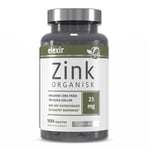 Elexir Pharma Organic Zink 100 Tabs