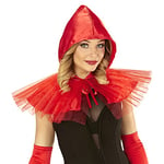 Widmann - Cape du Petit Chaperon Rouge avec capuche, rouge, Contes de fées, Costumes de carnaval, Carnaval