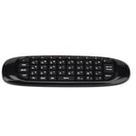 C120 Air Mouse trådlös fjärrkontroll, USB 2.4G plast silikon multifunktionell fjärrkontroll för Smart TV /