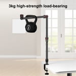 Overhead Camera Mount C Clamp 360 Degree Overhead Phone Desk Stand For Cam