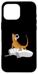 Coque pour iPhone 16 Pro Max Beardie Reptiles Gamers - Dragon barbu jouant au jeu vidéo