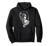 Devil is a Woman American Traditional Tattoo Flash Pullover Hoodie