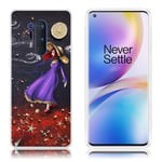 OnePlus Deco 8 Pro kuoret - Punaiset hiukset tyttö Monivärinen