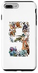 Coque pour iPhone 7 Plus/8 Plus Animaux du zoo pour 9e anniversaire