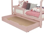 Benlemi Tiroir de lit 120 x 200 Buddy - Rose Pastel