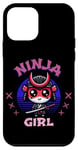 Coque pour iPhone 12 mini Ninja Girl T-Shirt