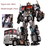 Prime Transformers Leksaker Robot Bil Legering Plast Action Figur Anime Action Figur