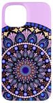 Coque pour iPhone 15 Along the Shore Mandala à pois