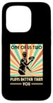 iPhone 15 Pro One of us two plays better than you Frisbee Disc Golf Case