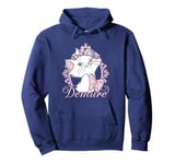 Disney The Aristocats Cute Marie Demure Sketch Chest Frame Pullover Hoodie