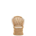 Fauteuil Enfant en Bambou "Smocla" 78cm Naturel