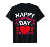 Funny Happy Valentines Day Heart Love Valentine Men Women T-Shirt