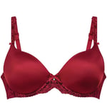 Bobette Vadderad Bygel-bh Ruby, Rosa Faia