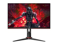 27" AOC Q27G2U/BK, VA 2560x1440, 1 ms, 144Hz FreeSync, höjdjusterbar, VGA/HDMI/DP, högtalare, USB 3.2-hubb