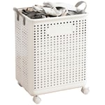 LARGE LAUNDRY BASKET WASHING CLOTHES STORAGE HAMPER STYLE PLASTIC BASKET UK