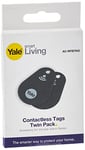 Yale AC-RFIDTAG Accessoire RFID sans Contact, Noir, Fonctionne avec Les alarmes IA Intruder pour désarmer l'alarme