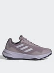 adidas Terrex Womens Tracefinder Hiking Shoes -Purple, Purple, Size 3.5, Women