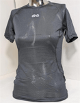 DHB - Womens Lightweight Mesh Short Sleeve Baselayer - 10 - Black